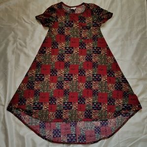 Lularoe xxs carly geo print